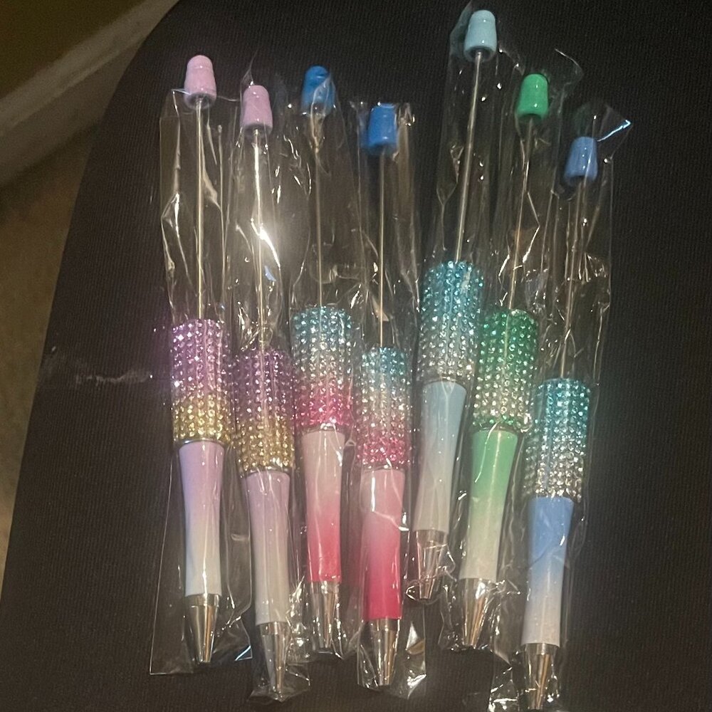 15-DIY RHINESTONE BEADED PEN